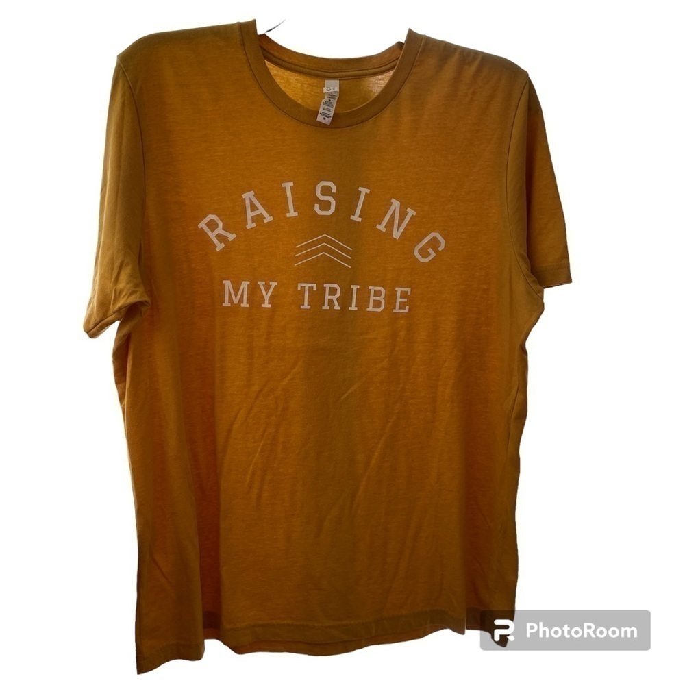 Mustard XL Bella Canvas T-Shirt - 25" Pit to Pit & 30" L